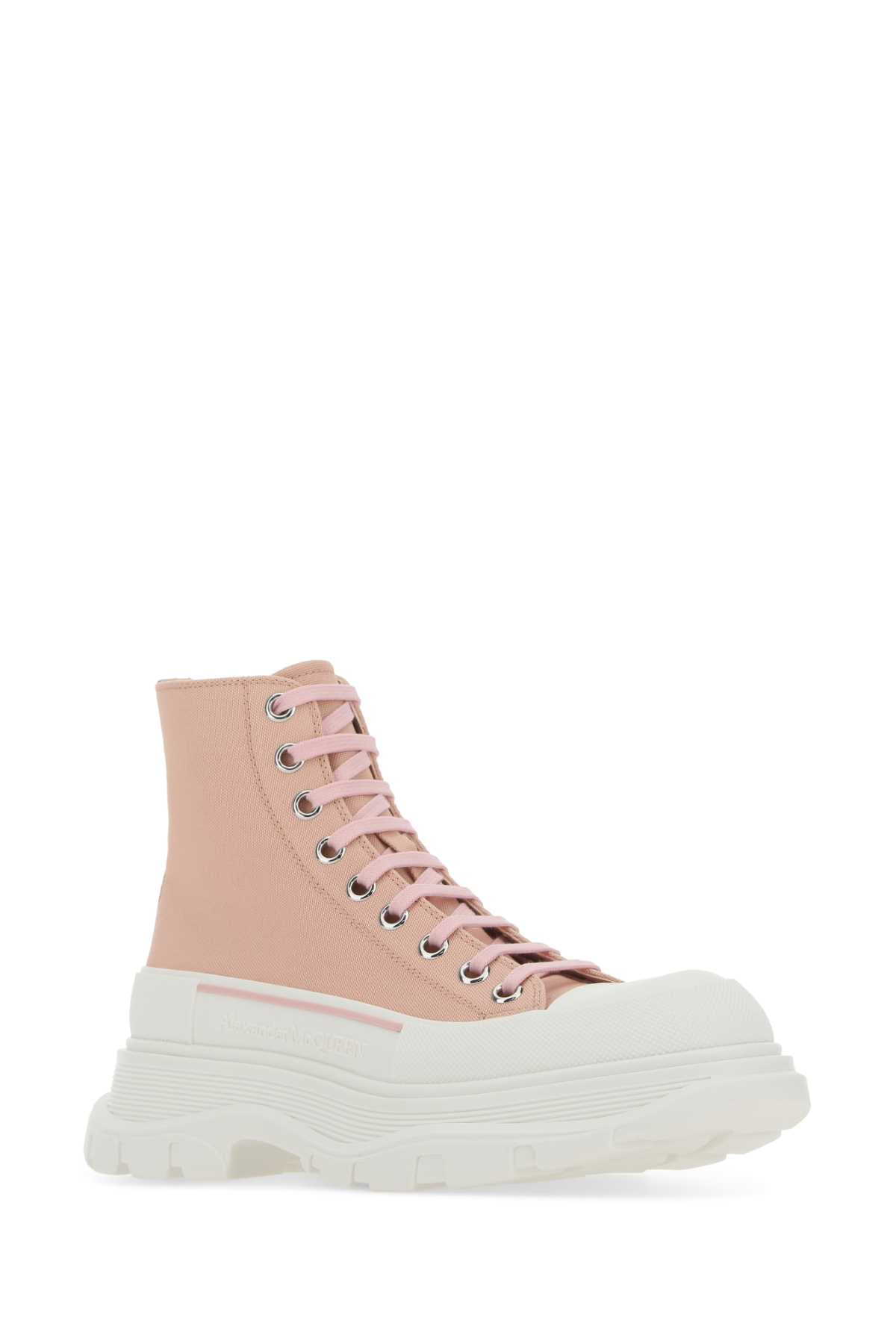 Alexander McQueen Pink Deck Plimsoll Sneakers – BlackSkinny